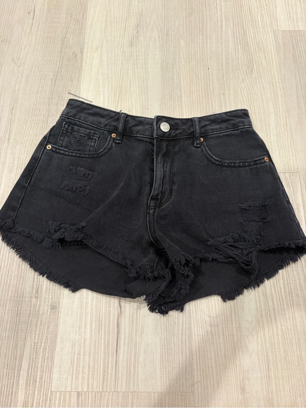 Pacsun high rise distressed Jean shorts
